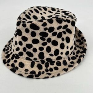 Christys Crown Series‎ Women's Ashley Dalmatian Print Fedora Hat Tan One Size
